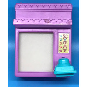 Vintage 1993 littlest pet shop X-ray Machine "Tested Works"
